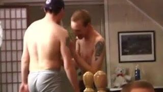 Amateur straight twinks gay group fun