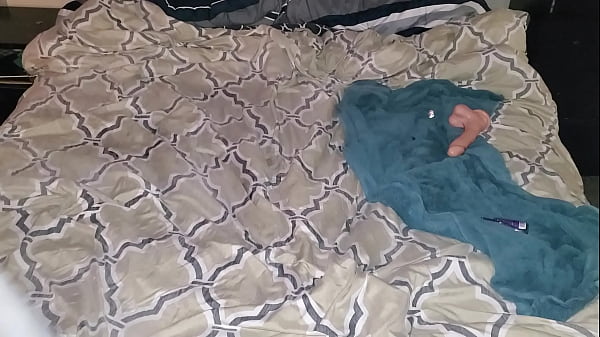 Hairy Latino gets fucked by 11in toy