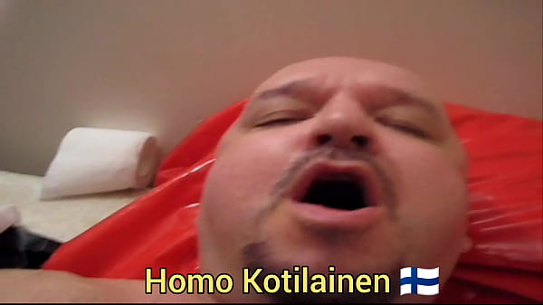 Homo kotilainen very hard cumming!