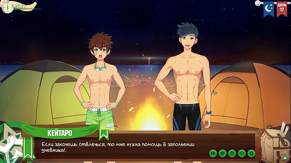 Game: Friends Camp, Episode 19 – Night swimming (Russian voice acting)