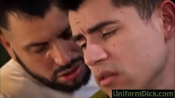 [UniformDick]- Soldier’s First Man Cock in the Military