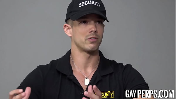 Horny police officer has his BBC sucked by two thieves in 69