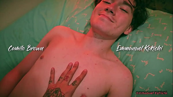 POV Twink Edging Oil Handjob With Post Cum Play Camilo Brown Jerking Emmanuel Kokichi