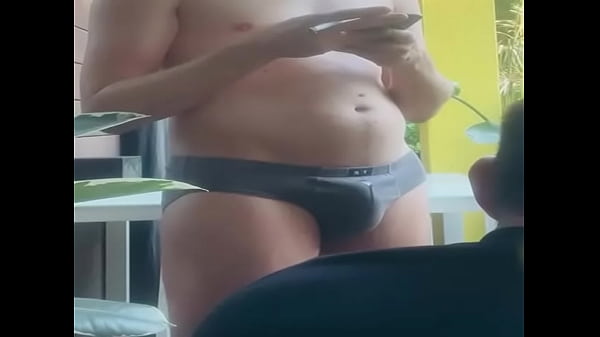 Amateur boy suddenly wets his pants right in front of his friend